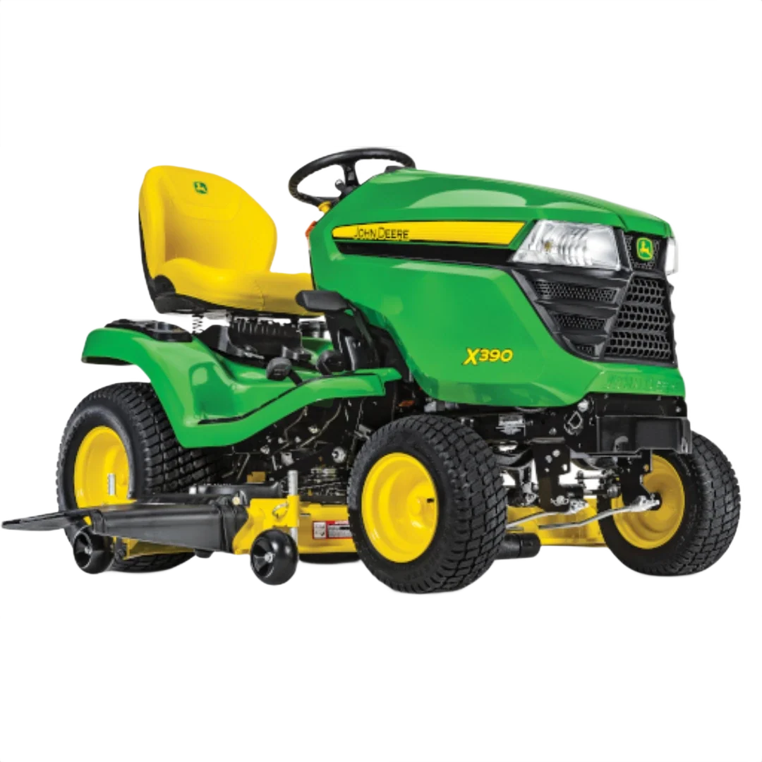 John Deere X390 Lawn Tractor with 48-In. Accel Deep Deck