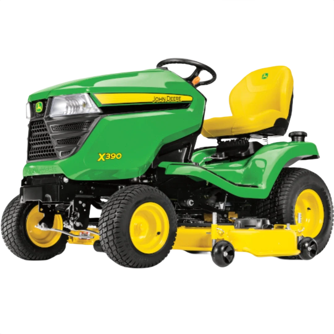 John Deere X390 Lawn Tractor with 48-In. Accel Deep Deck