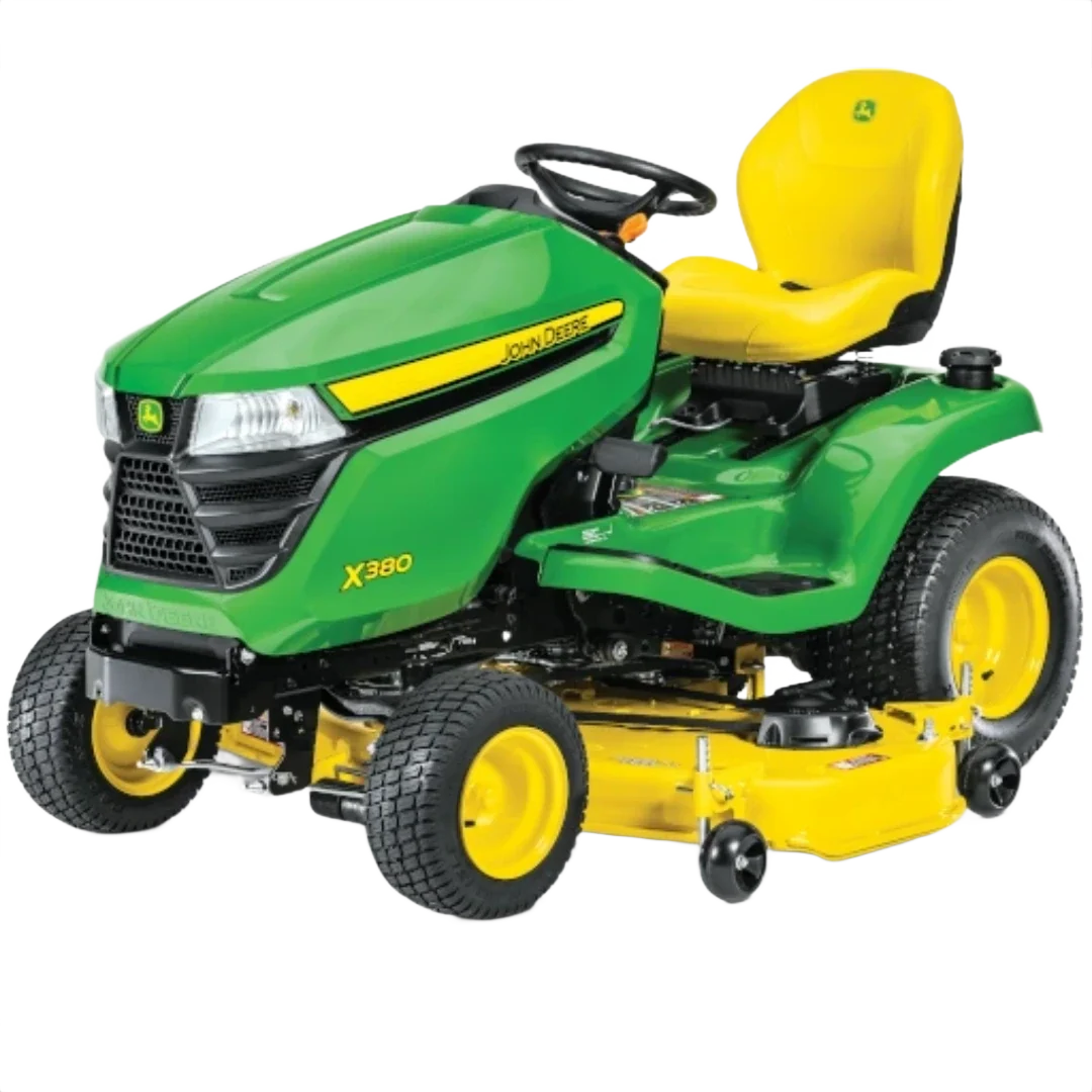 John Deere X380 Lawn Tractor with 54-In. Accel Deep Deck
