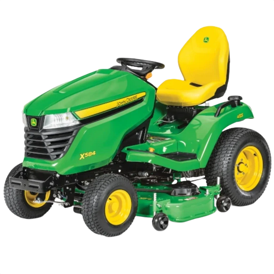 John Deere X584 Lawn Tractor with No Deck