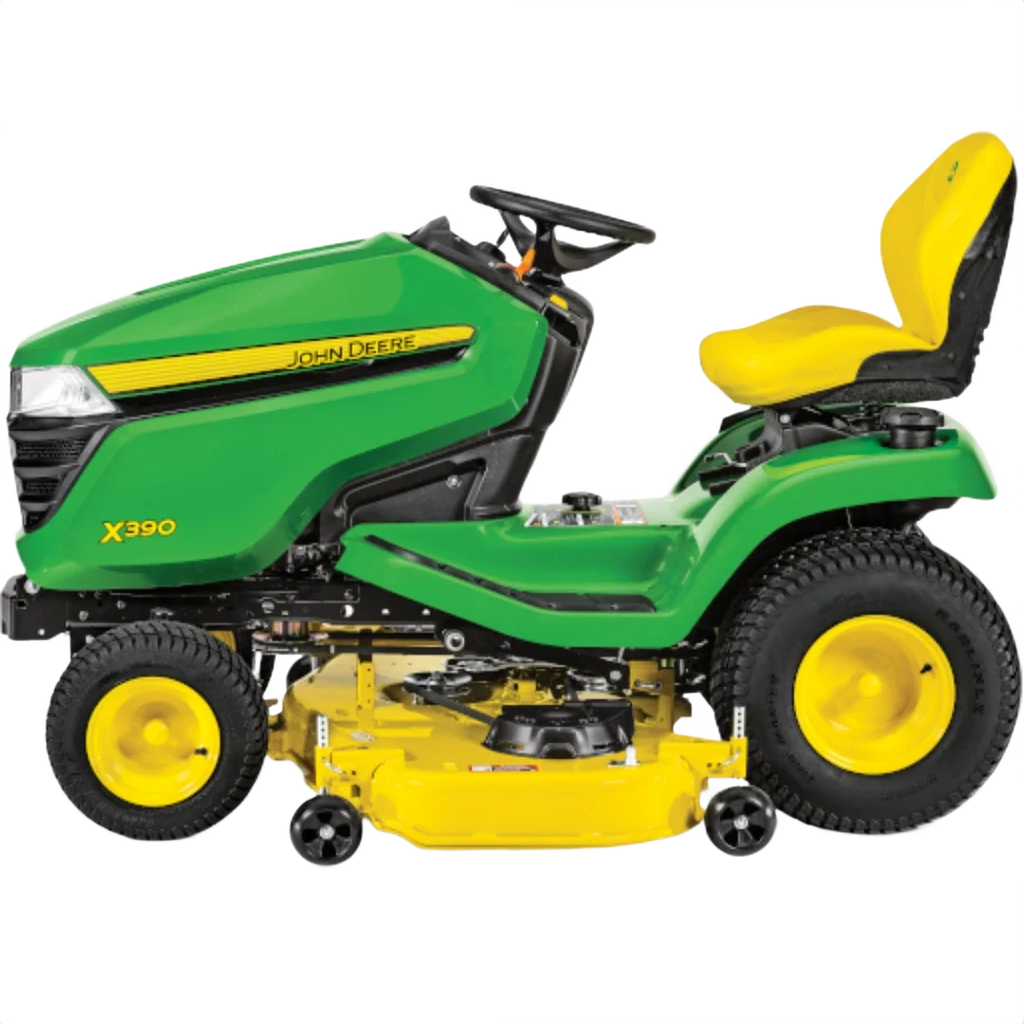 John Deere X390 Lawn Tractor with 54-In. Accel Deep Deck