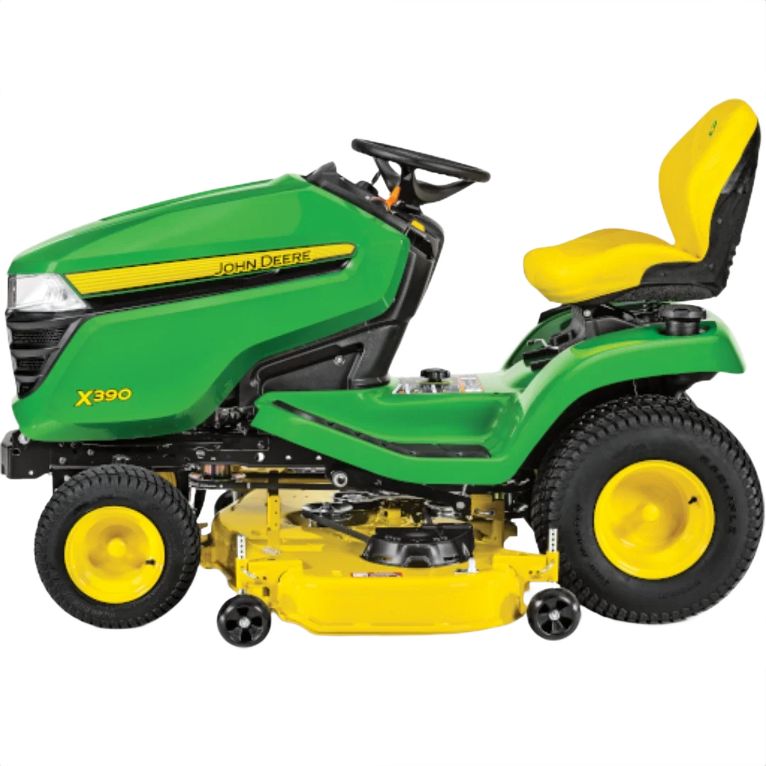 John Deere X390 Lawn Tractor with 54-In. Accel Deep Deck